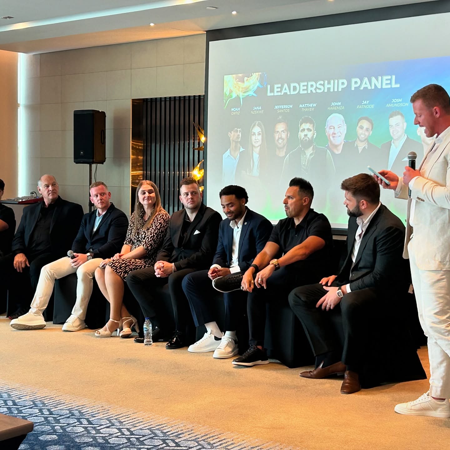 Josh on business panel